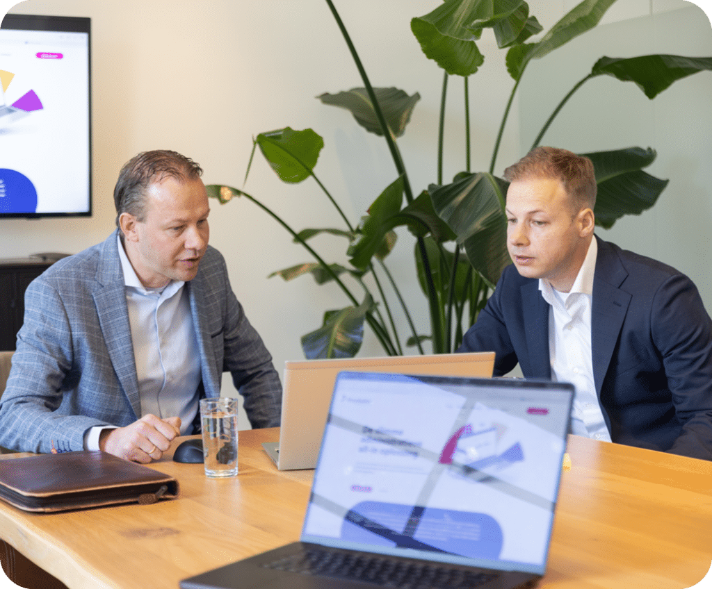 Nick en Leendert van Finsolutions