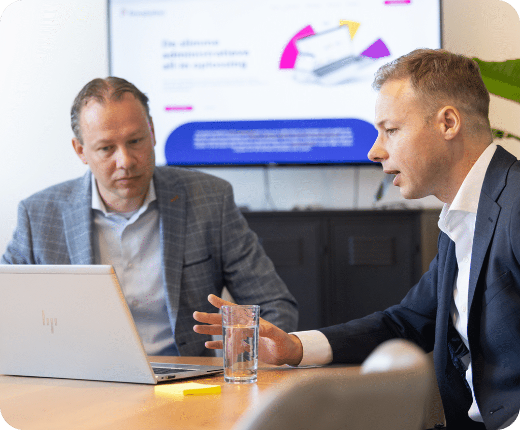 Nick en Leendert van Finsolutions